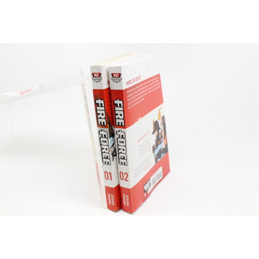 Fire Force Manga Volumes 1 & 2 by Atsushi Ohkubo Kodansha Comics Shonen (B)‎